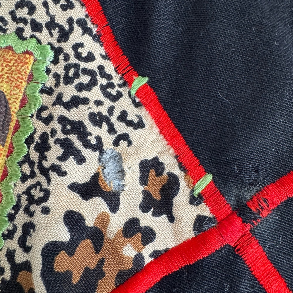 Allure Colorful Patchwork Button-Up Jacket - image 6